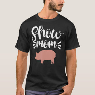 Camiseta Mostrar Retro de Porcos da Mãe