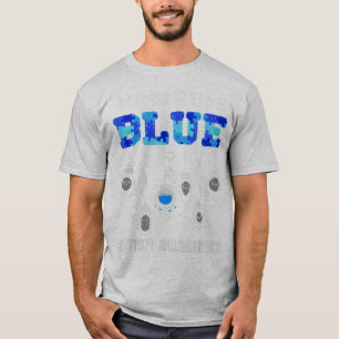 Camiseta Mostrar suporte para a Consciência do Autismo com