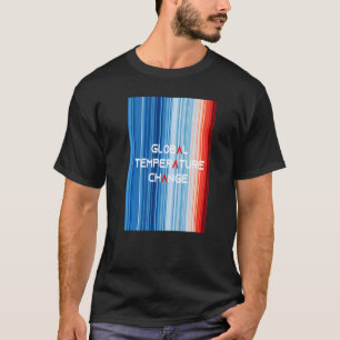 Camiseta MostrarAlterações Globais da Temperatura GlobalStr
