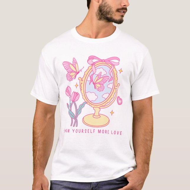 Camiseta Mostre a si mesmo mais amor (Frente)