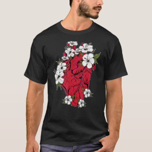 Camiseta Mostre Ao Seu Amor O Seu Coração Anatômico E