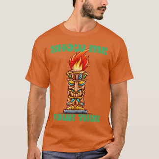 Camiseta Mostre aos seus amigos tikis