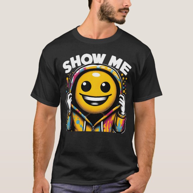 Camiseta MOSTRE-ME 1A vintage (Frente)