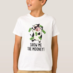 Camiseta Mostre-Me O Canhoto De Vaca