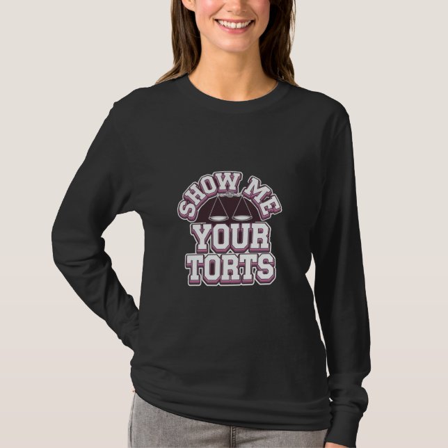 Camiseta Mostre-me Seu Advogado de Danos Morais -------- (Frente)
