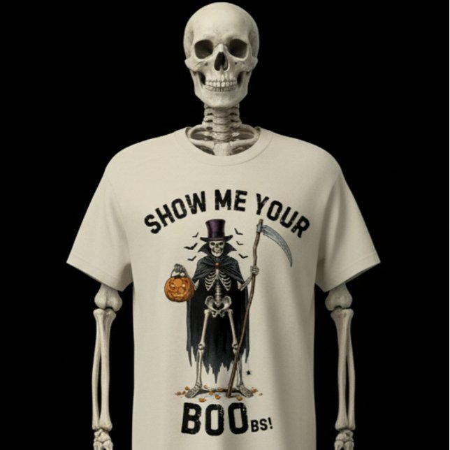 Camiseta Mostre-me seu Boo (Criador carregado)