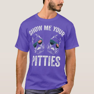 Camiseta Mostre-me seu pessoal de resgate de cães picles