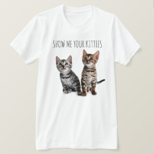 Camiseta Mostre-me seus Gatinhos