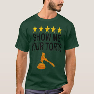 Camiseta Mostre-me sua Tortura, Engraçado Advogado Pun Lei