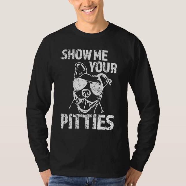 Camiseta Mostre Meus Pitties (Frente)