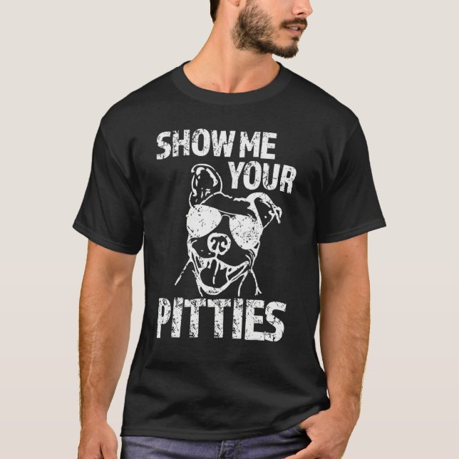 Camiseta Mostre Meus Pitties (Frente)