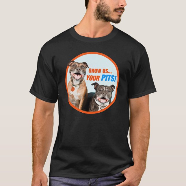 Camiseta Mostre-nos seus POÇOS! (Frente)