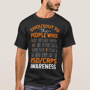 Camiseta Mostre-Se À Equipe De Guerreiros Do Pessoas Rsdcrp