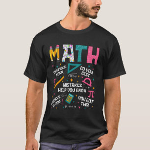Camiseta Mostre Seu Trabalho Professor de Matemática Engraç