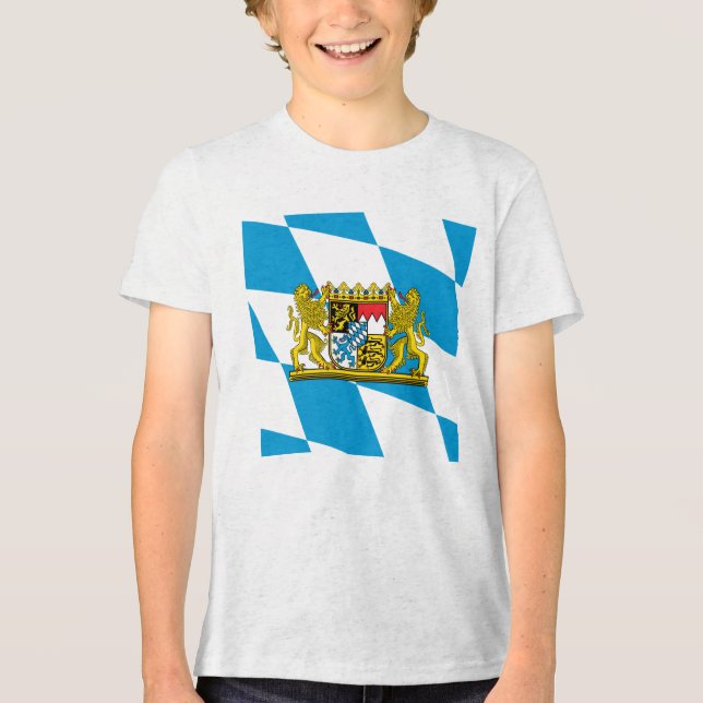 Camiseta Mostre suas cores - Bayern/Baviera (Frente)