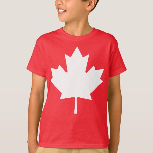 Camiseta Mostre suas cores - Canadá (Frente)