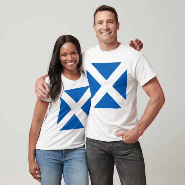 Camiseta Mostre suas cores – Escócia (Unissex)