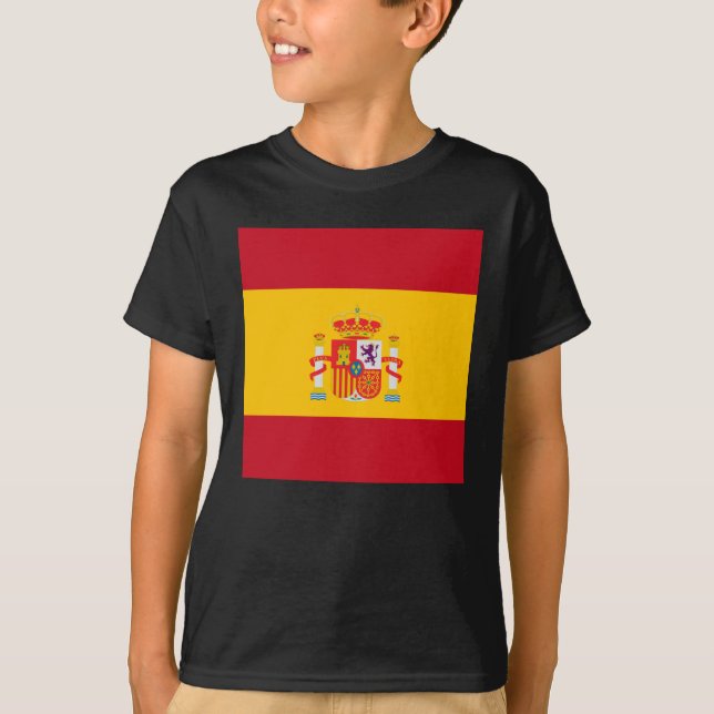 Camiseta Mostre suas cores - Espanha (Frente)