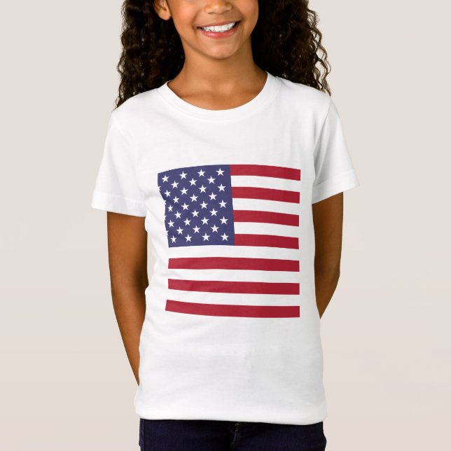 Camiseta Mostre suas cores - Estados Unidos (Frente)
