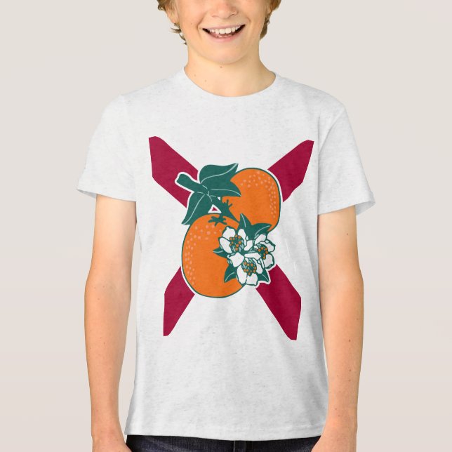 Camiseta Mostre suas cores - Flórida (Frente)