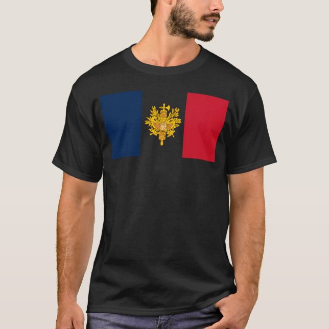 Camiseta Mostre suas cores França (Frente)