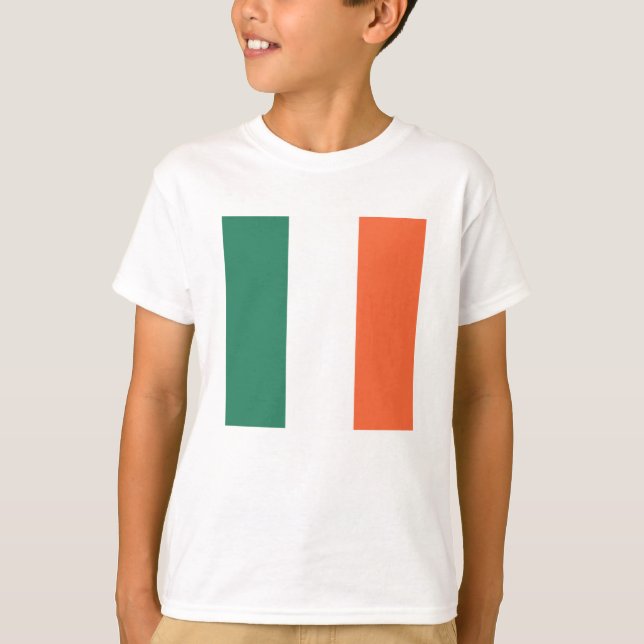 Camiseta Mostre suas cores - Irlanda (Frente)