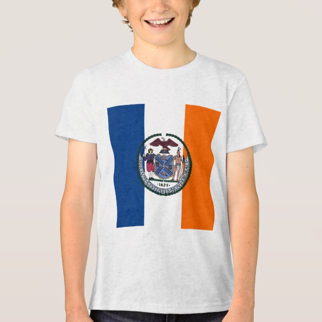 Camiseta Mostre suas cores - Nova York (Frente)