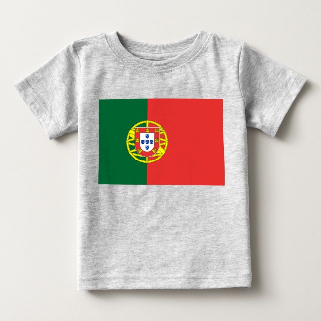 Camiseta Mostre suas cores - Portugal (Frente)