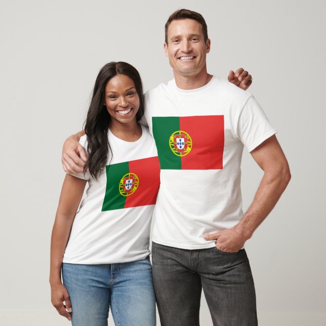 Camiseta Mostre suas cores - Portugal (Unissex)
