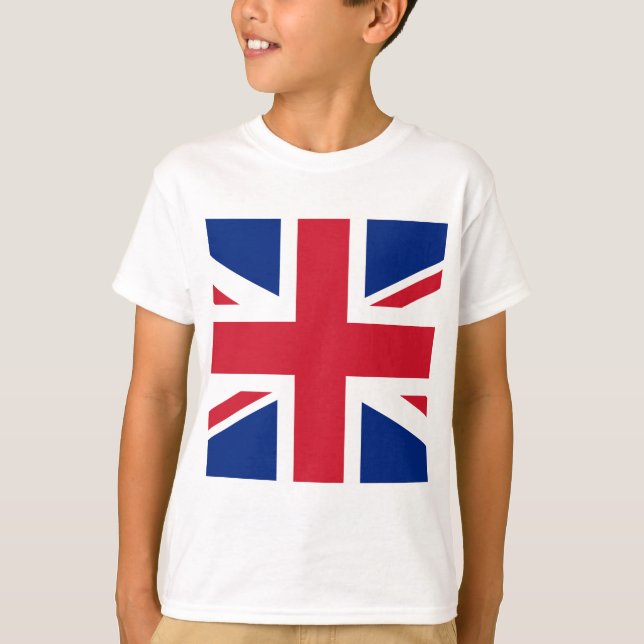 Camiseta Mostre suas cores - Reino Unido (Frente)