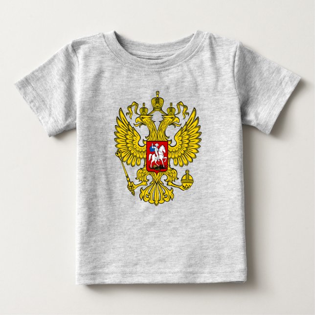 Camiseta Mostre suas cores - Rússia (Frente)