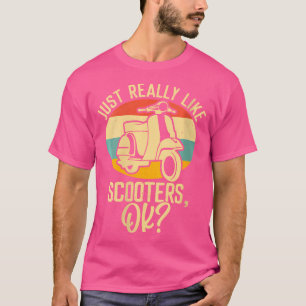 Camiseta Mota Engraçada Para Motocicleta