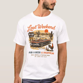 Camiseta Motéis do Deserto de Fim de Semana Perdido