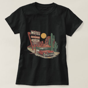 Camiseta MOTEL RESTAURANTE VAGA RESTAURANTE 666 Carro Cláss