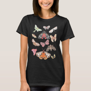 Camiseta Moth Dark Academia Aestética Alt Clothing Goblinco