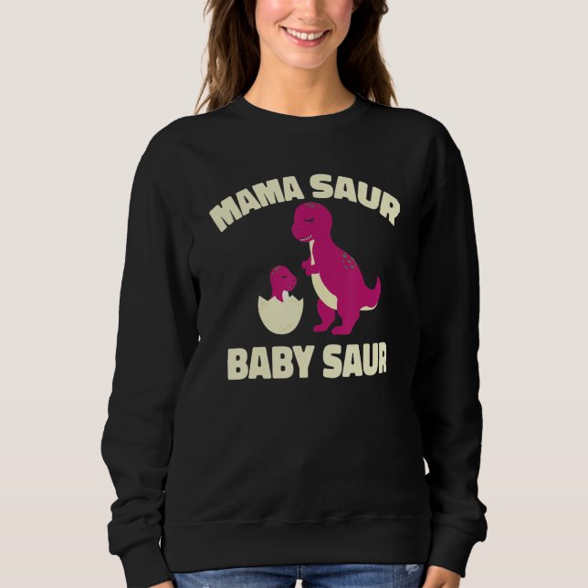 Camiseta Mother Dino Mom Mommy - Mother's Day Mama Saur Bab (Frente)