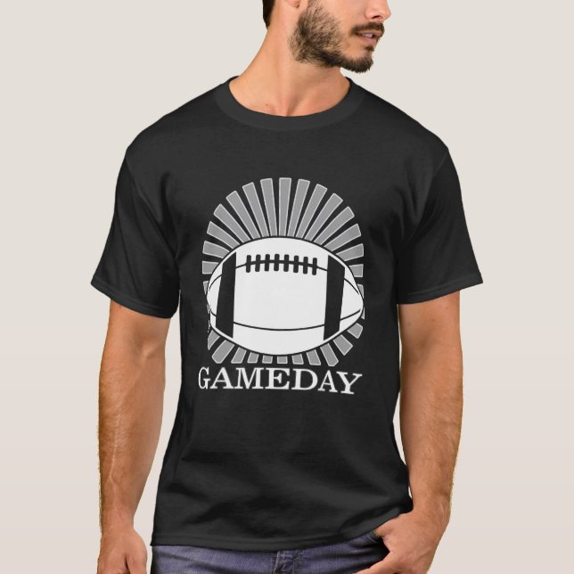 Camiseta Mother Game Day Mom Football Mom Ball Sports Socce (Frente)