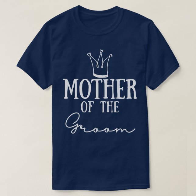 Camiseta Mother of the Groom Wedding Bachelorette PartyT-Sh (Frente do Design)