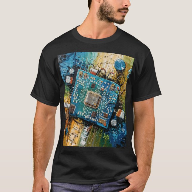 Camiseta Motherboard (Frente)