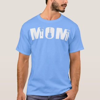 Camiseta Mothers Day Guitar Lover Best Mom Ever Guitarist 