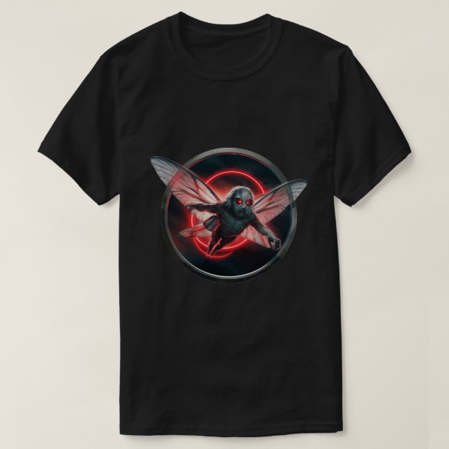 Camiseta Mothman (Frente do Design)