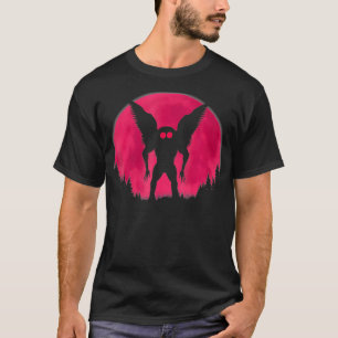 Camiseta Mothman Cheio MoonLight Legal ptid Para Homens Mul