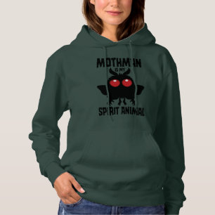 Camiseta Mothman É Meu Animal Espiritual Silhueta