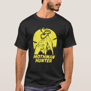 Camiseta Mothman Oculta Cryptid, campeão de caça de busca