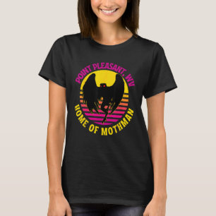 Camiseta Mothman Point Pleasant WV Retro Cryptid Creator F