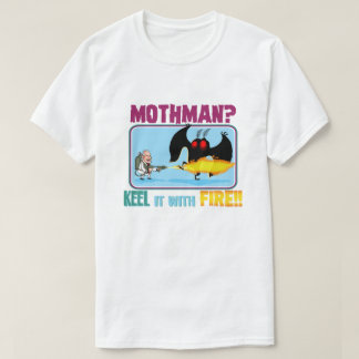 Camiseta Mothman? "Quilha" ele com FOGO!!