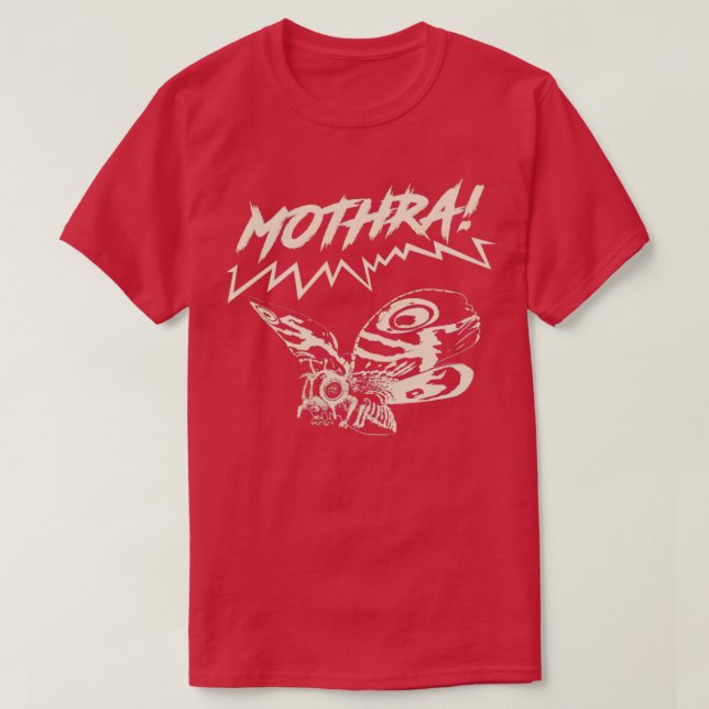 CAMISETA MOTHRA BIG NAME (Frente do Design)
