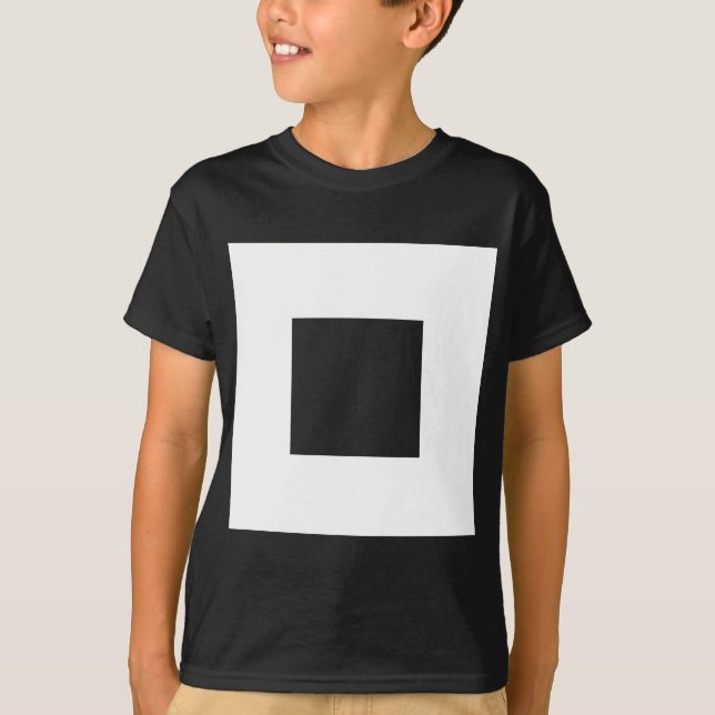 Camiseta Motif ao quadrado (Frente)