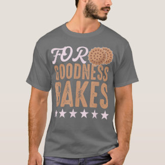 Camiseta Motif Baking para padeiros de bolos e cozinheiros 