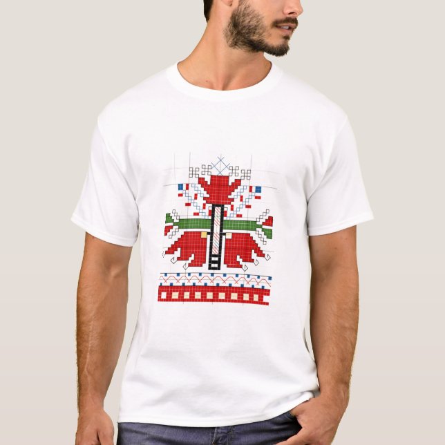 CAMISETA MOTIF SAMOKOV FOLK BÚLGARO (Frente)